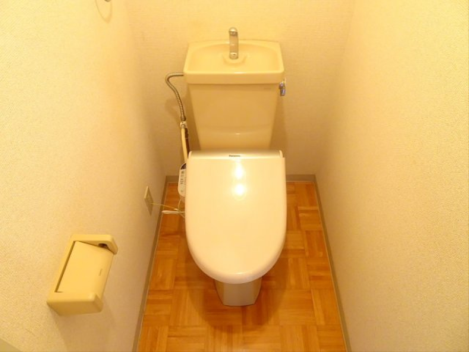 シンプルなトイレです。