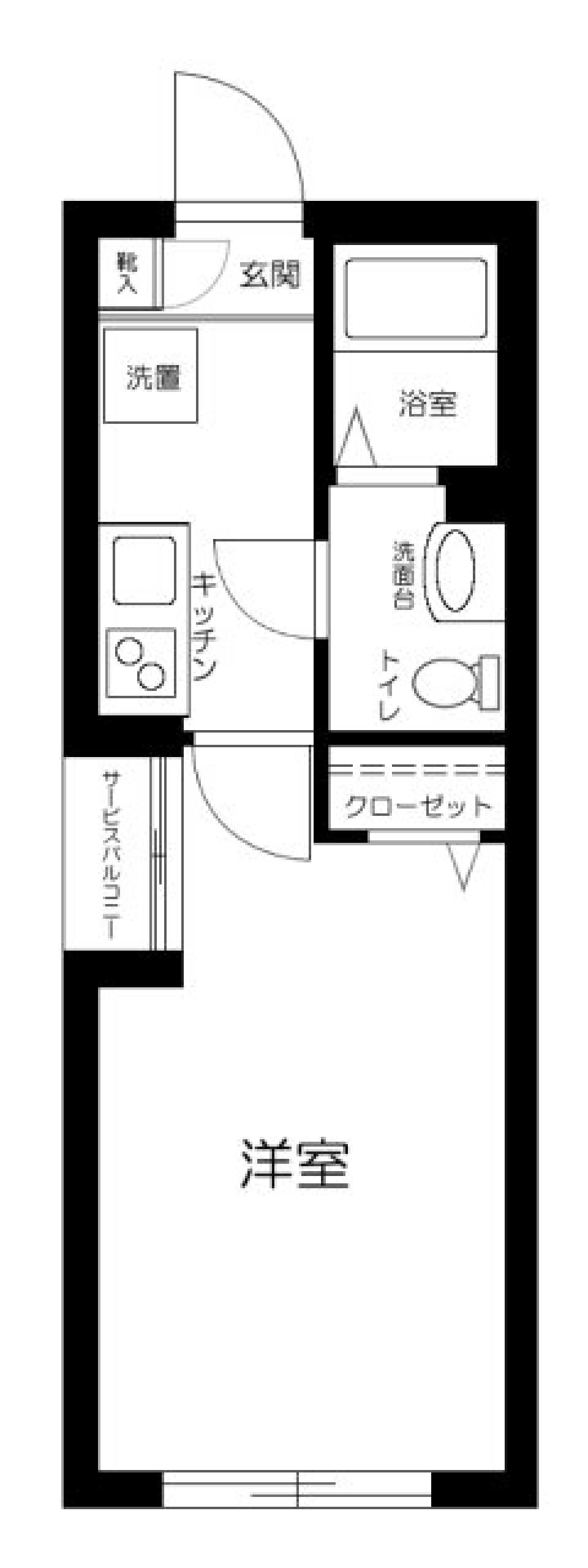 リタ王子神谷 402号室［新築］の間取り図
