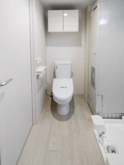トイレと洗面脱衣所は同室です。