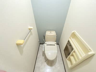 トイレもアースカラー