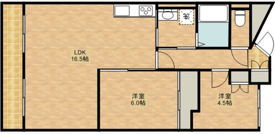 おうちカフェでアートについて語ろうの間取り図