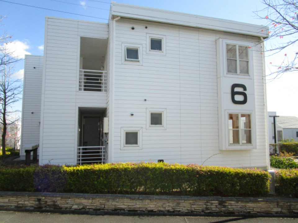 アメリカンな外観。