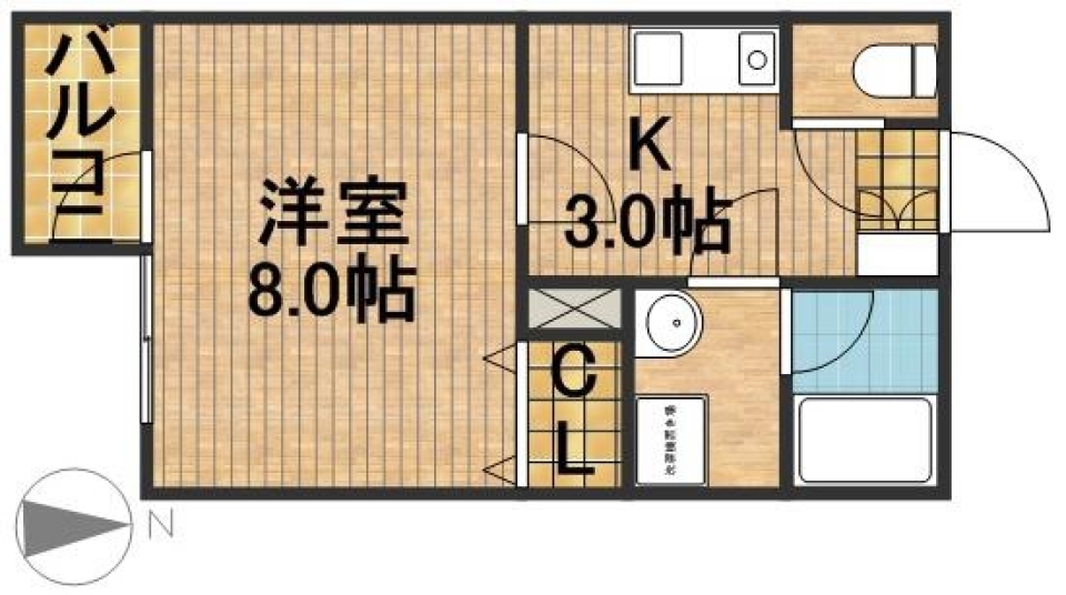 冬の訪れ~HANDA Village~の間取り図