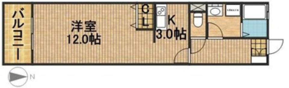 佐鳴湖畔でおしゃれに暮らす。の間取り図