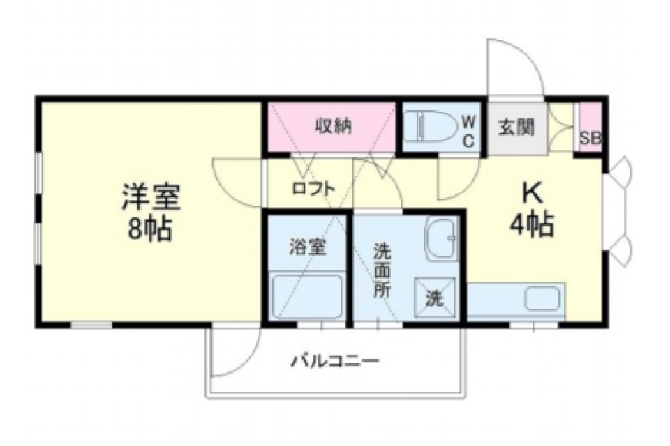 毎日森林浴の間取り図