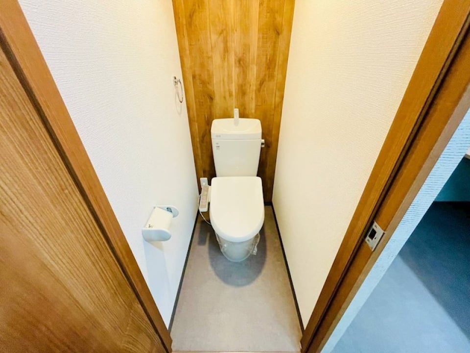 ウォシュレット付きトイレです