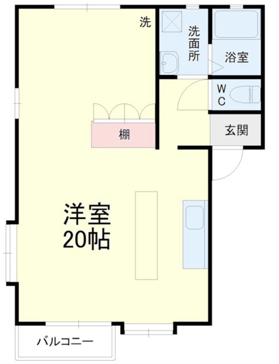シンメトリーキッチンとわたしの間取り図