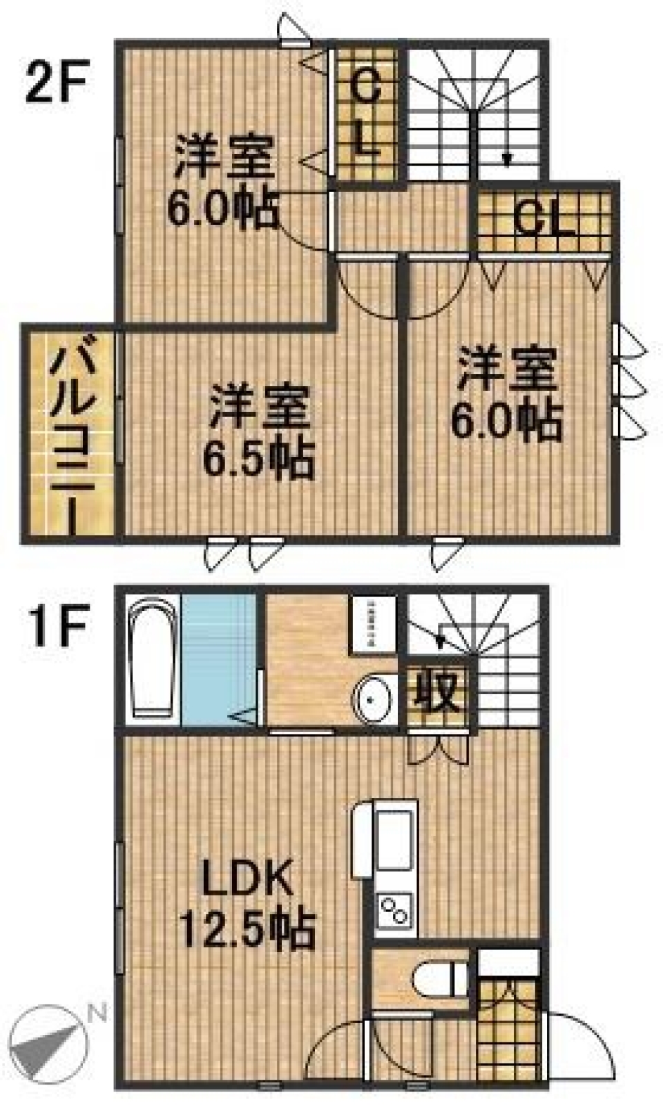 弾ませる！家族の会話［ペット可］の間取り図