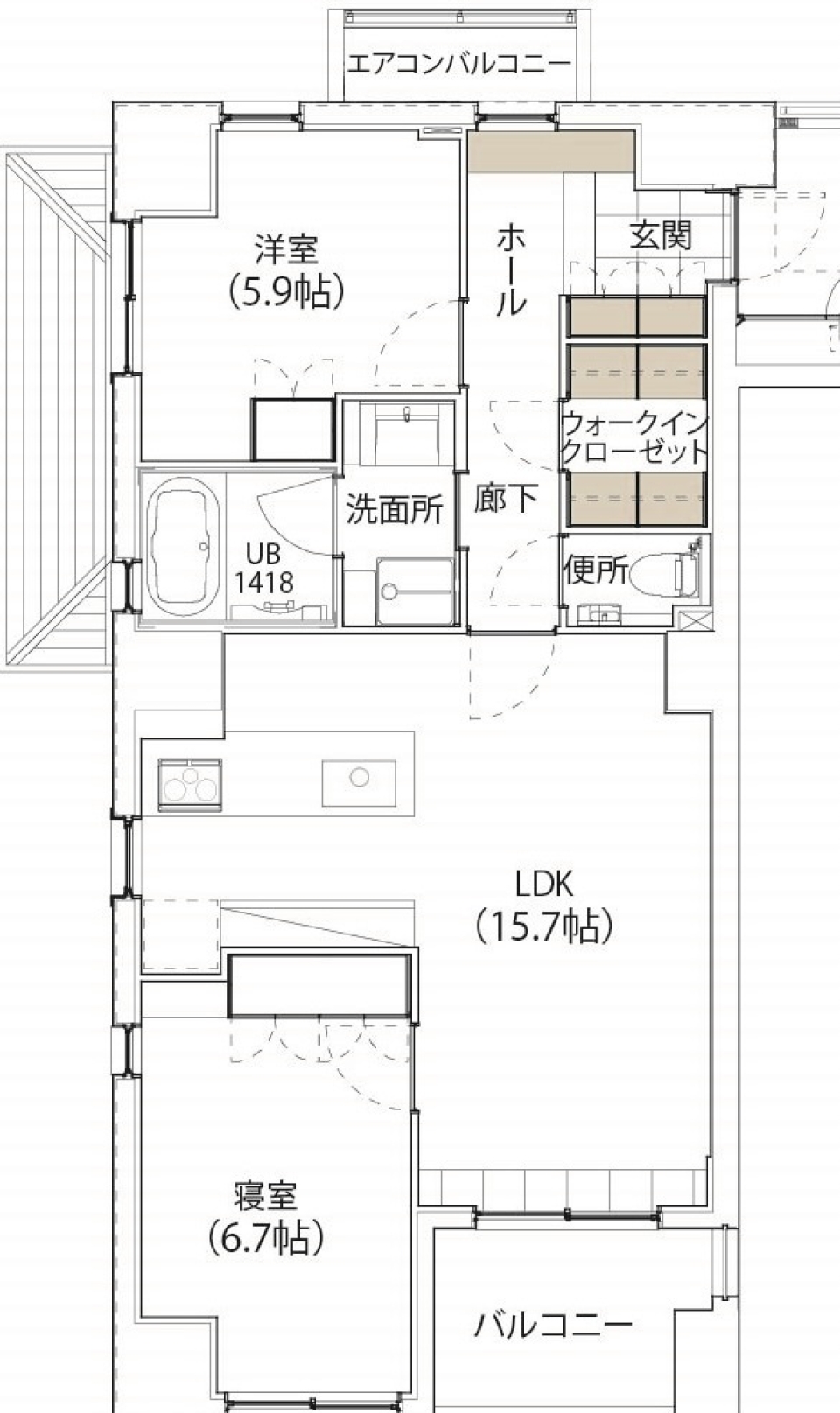 マチナカ　サードプレイス再び。の間取り図