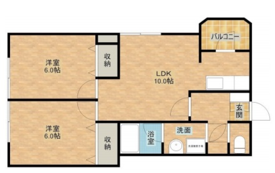 夢見台、半田山の別荘地。の間取り図