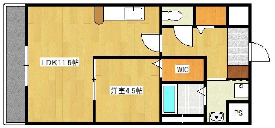 浜松街中に住まう。の間取り図