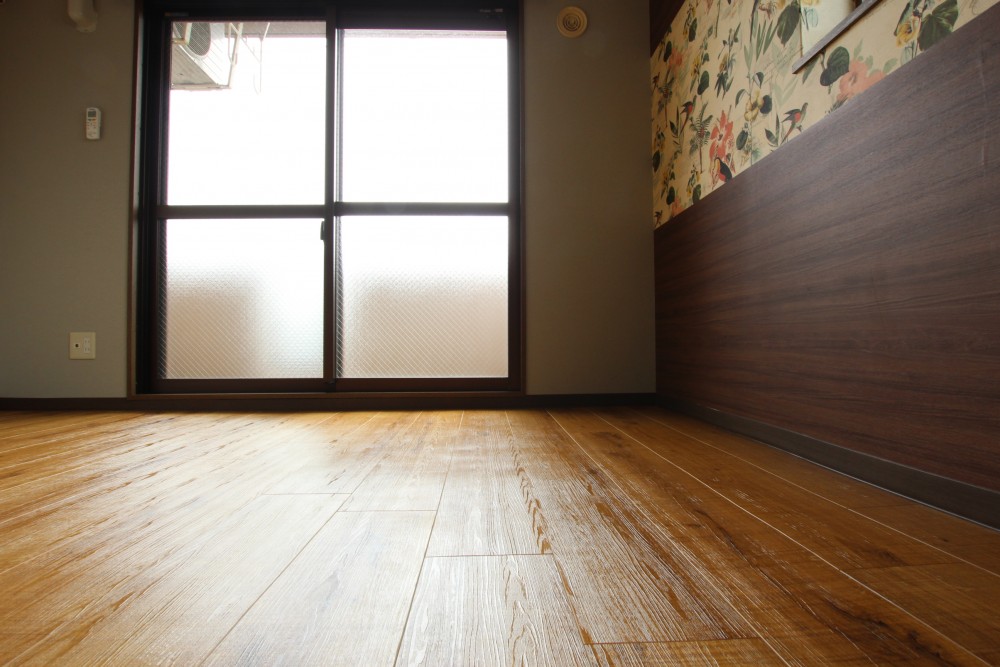 床材も張り替えられ明るくなった空間。