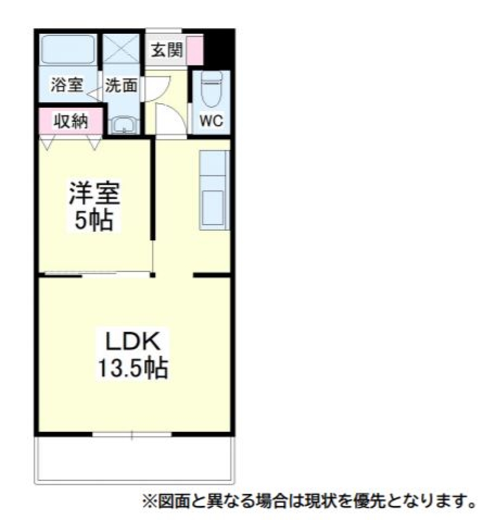 ショートケーキの間取り図