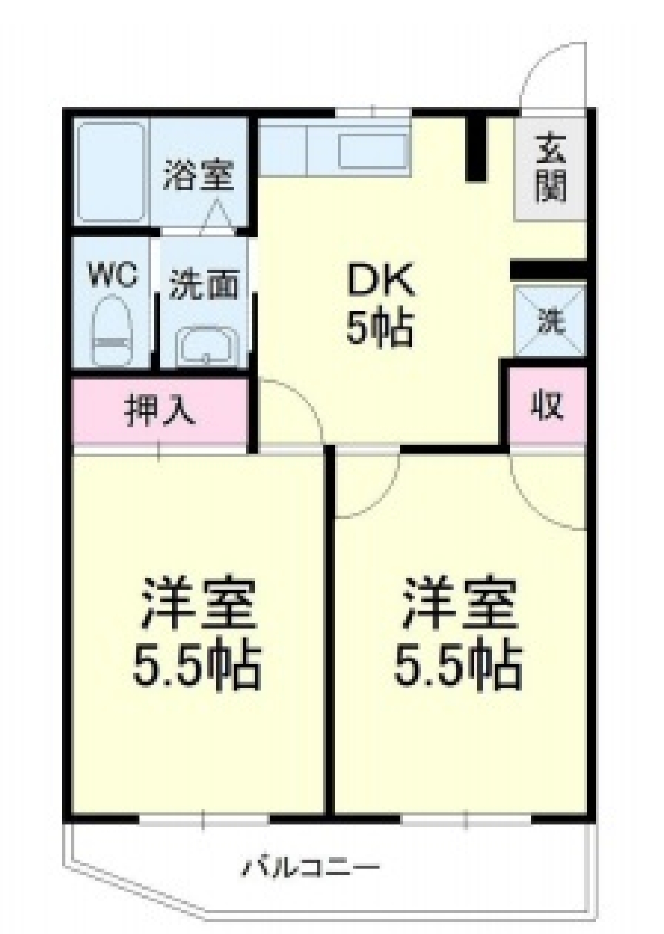 おいでよ森ガールの間取り図