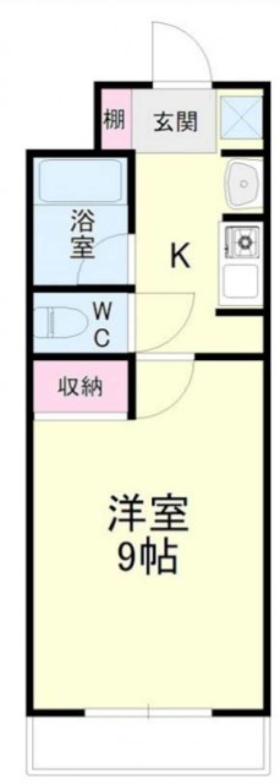 コンパクトな暮らし。の間取り図