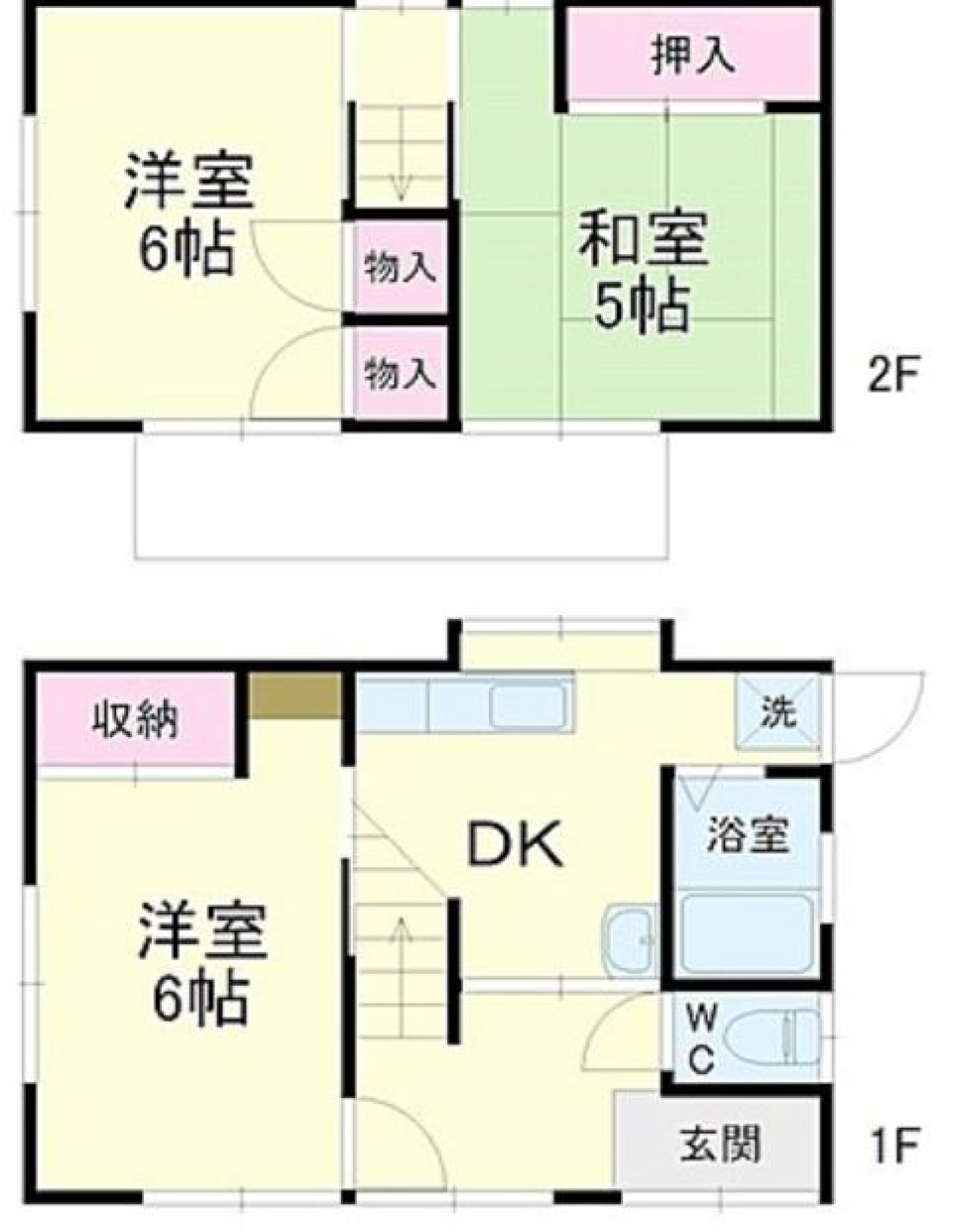 【ペット可】鴨江で大好きなペットとの暮らしの間取り図