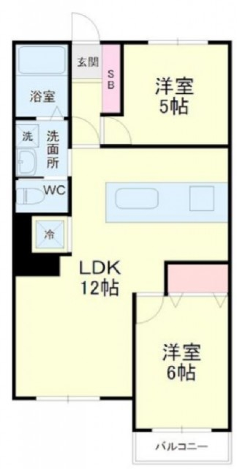 ムーディーでセクシーなお部屋。の間取り図