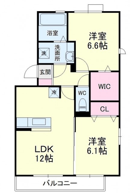 間取り図(1LDK)