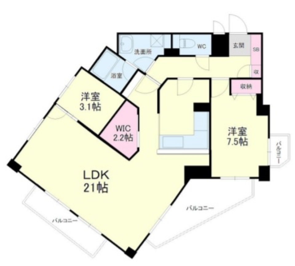 HIROSAWA LIFEの間取り図