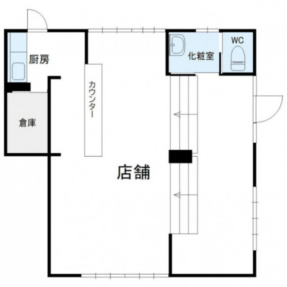 通いたくなる隠れ家をあなたの手での間取り図