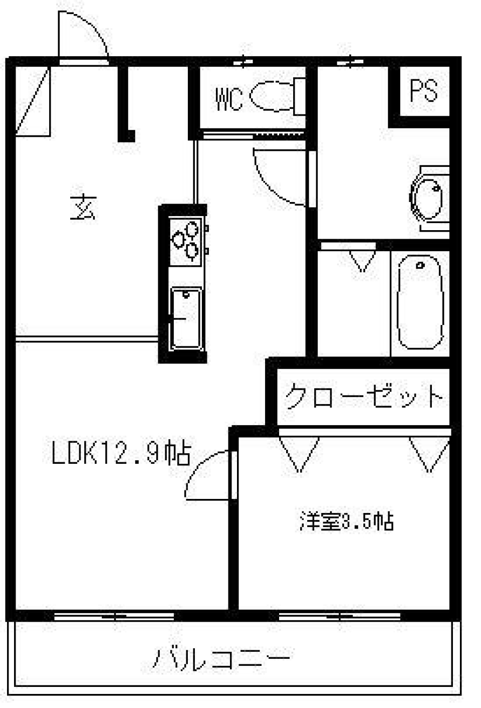 磐田MACHI CAFE styleの間取り図