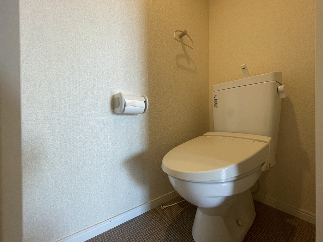 トイレはシンプル