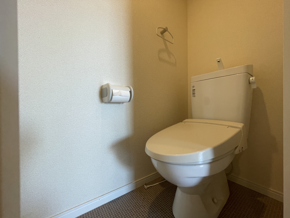 トイレはシンプル