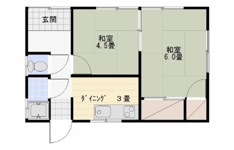 昭和レトロすぎるでしょの間取り図