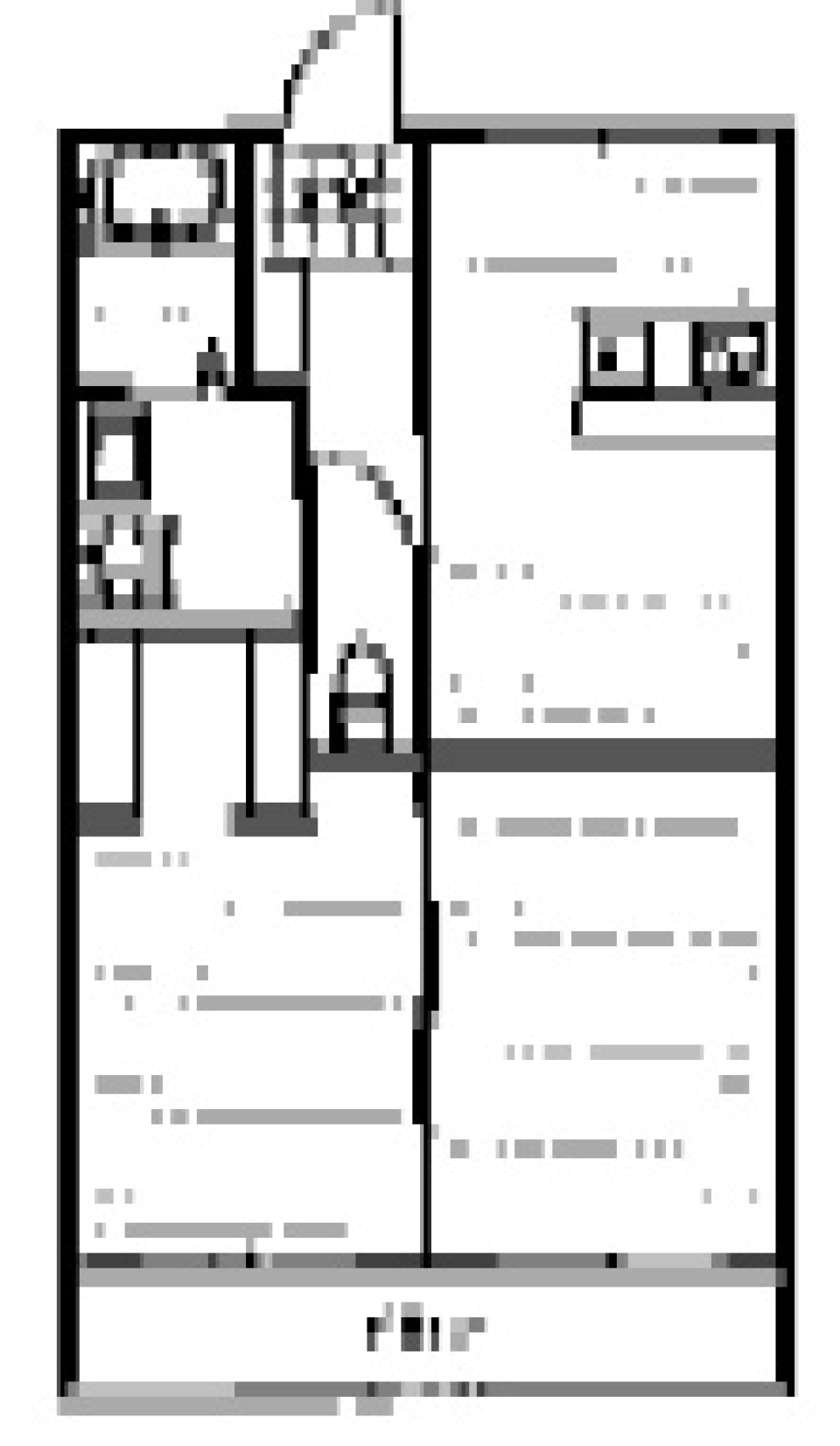 会話弾むキッチンスペース。の間取り図