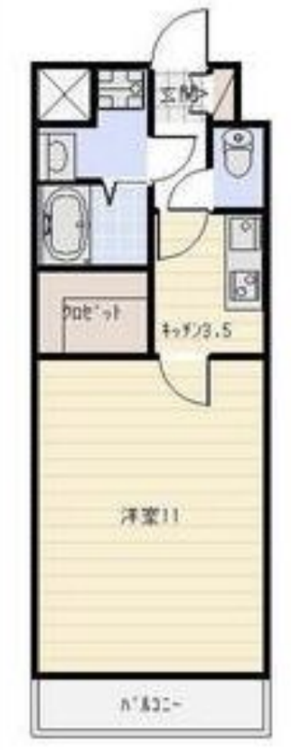買い物好き&洋服好きさんへ。の間取り図
