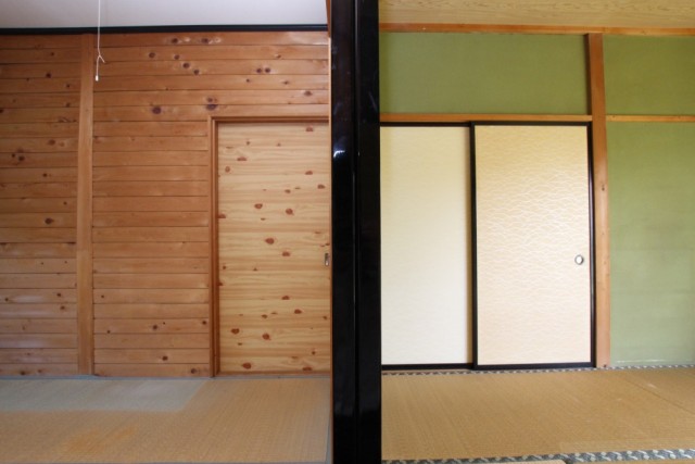 和室は雰囲気の違う２タイプの内装です。