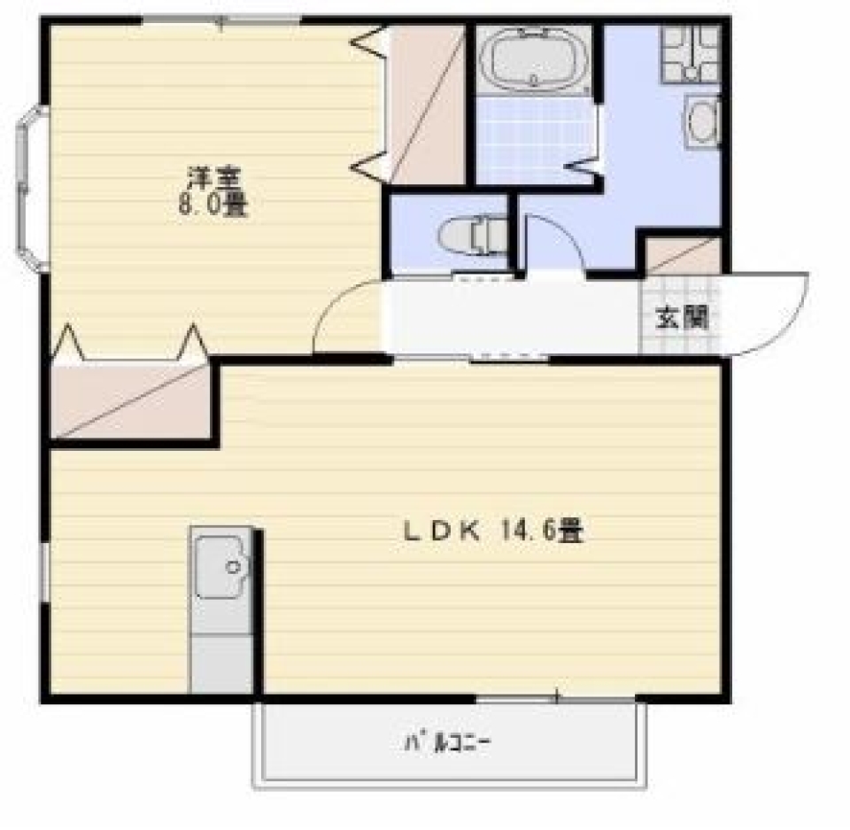 川辺の部屋、夏が燻るの間取り図