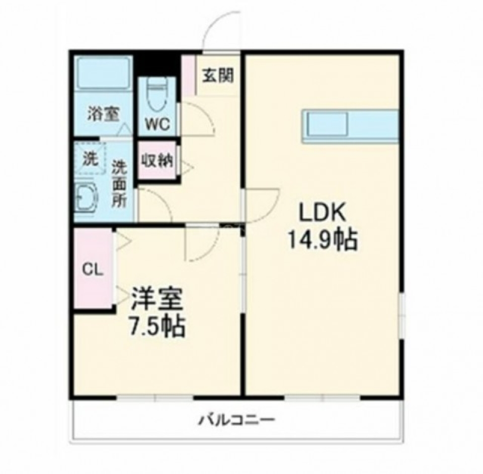 まっしろな家。あなたの色に。の間取り図