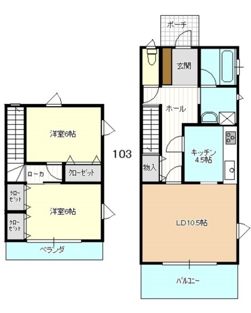 リアル「シルバニア」。の間取り図