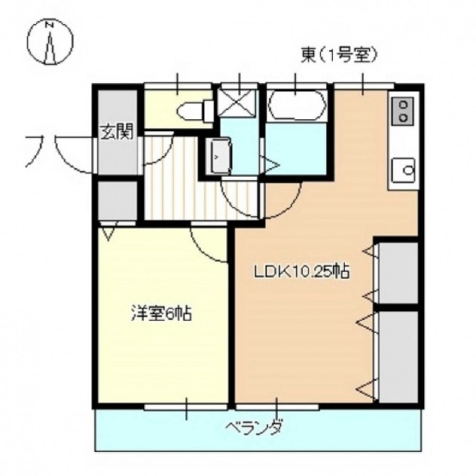 レトロマンションで楽しい生活を！の間取り図