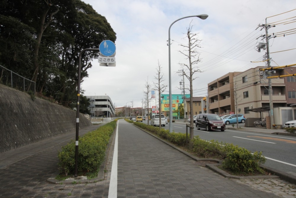 道路挟んで目の前に浜松医科大学附属病院がある。