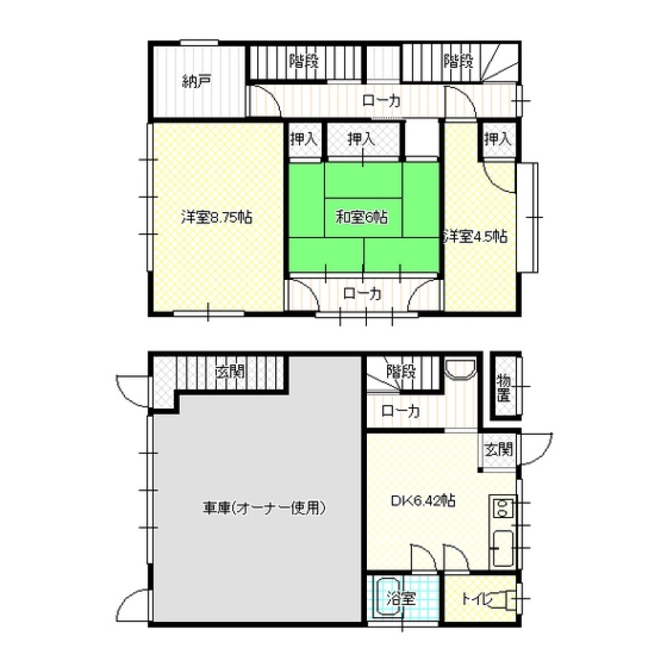 60年の歴史の深み。の間取り図