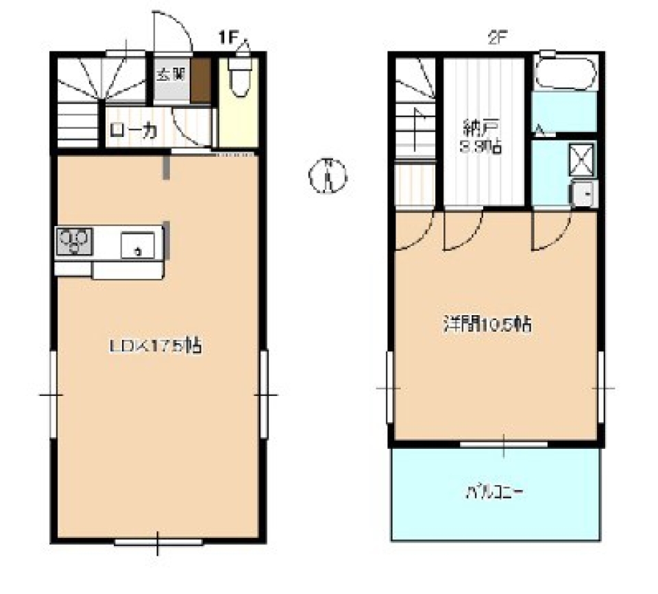 なにから何まで大きすぎ！！の間取り図