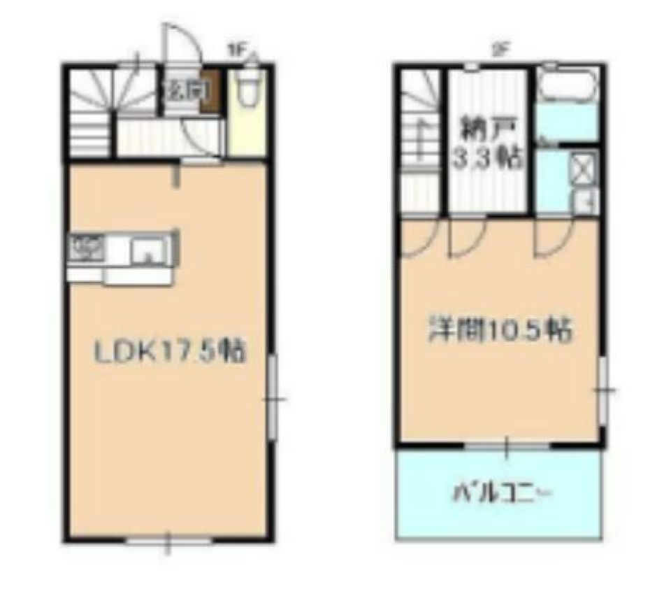 広々リビングで充実した日々をの間取り図