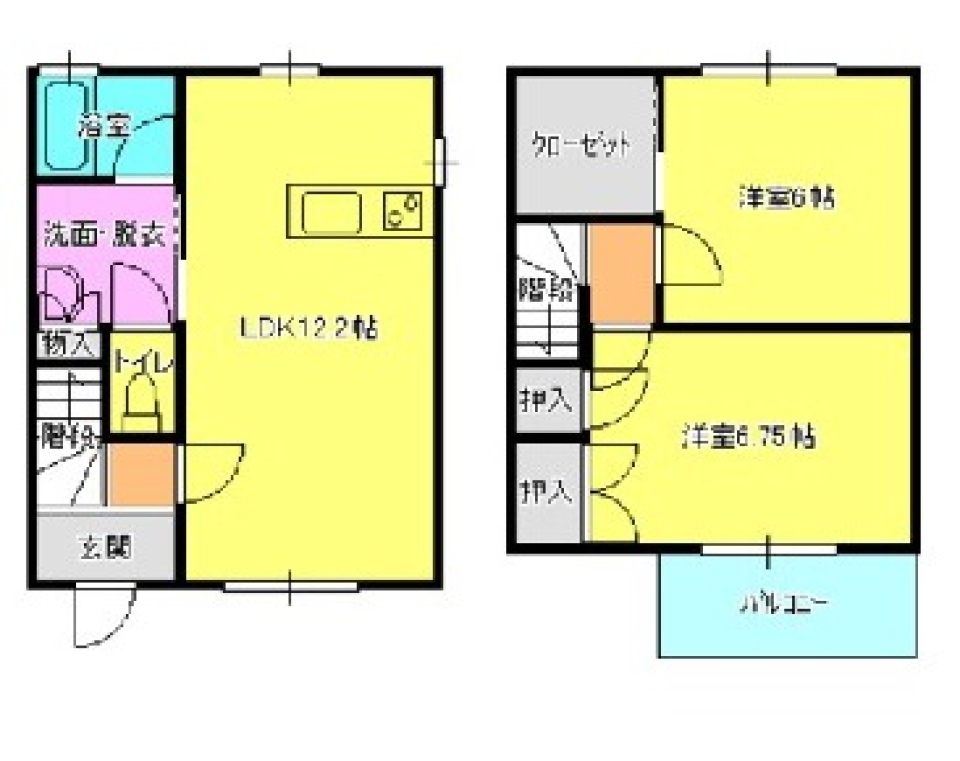 快適そうで【早出】すね！の間取り図