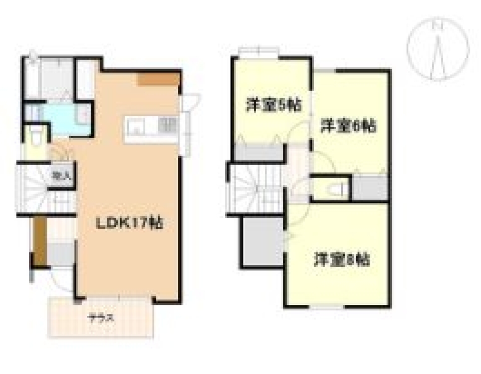 家族で過ごすスローライフの間取り図