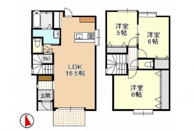 間取りは３LDK