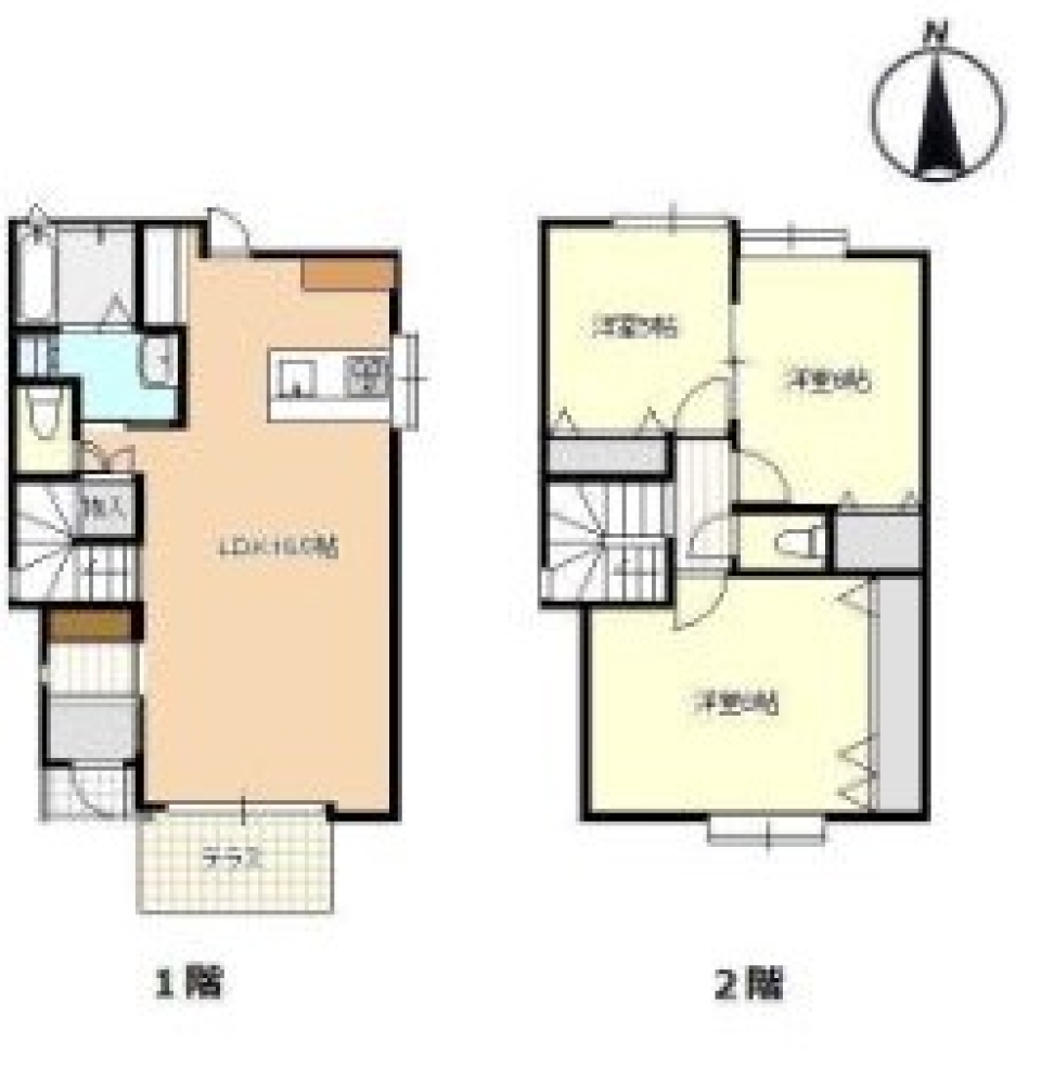 あつまれ おだやかの家の間取り図