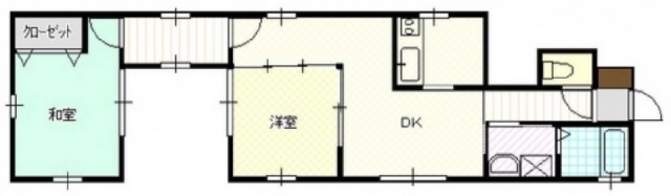 忍者気分に浸る和Styleの間取り図