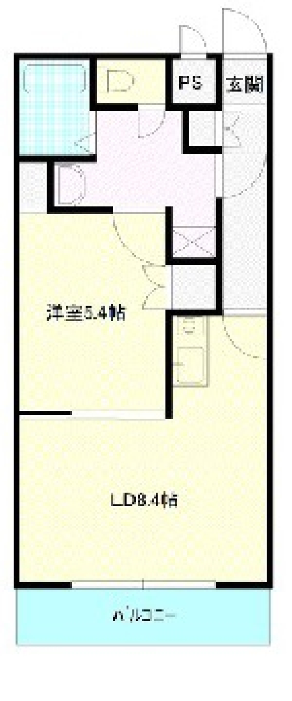 大きな空の下で愛犬とお散歩。の間取り図