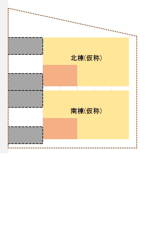 敷地配置図。