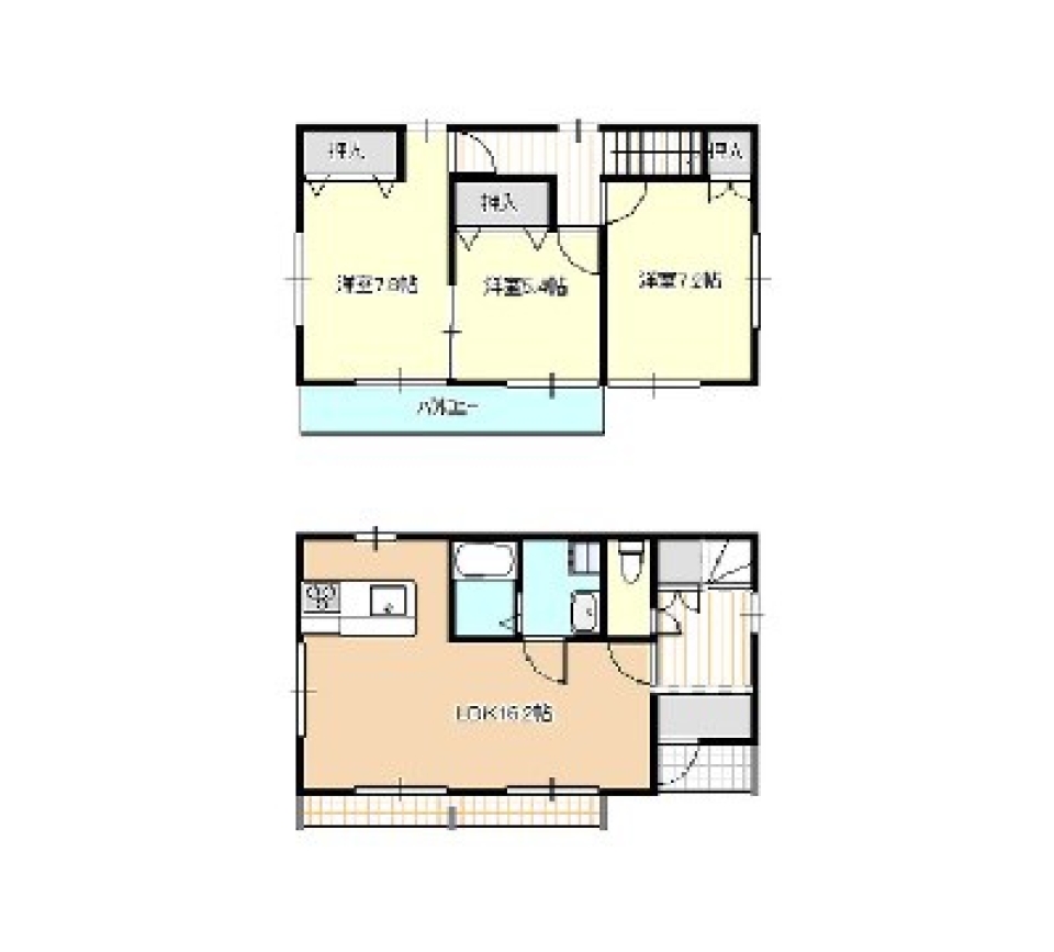 憧れの戸建てに何処で住む！？の間取り図