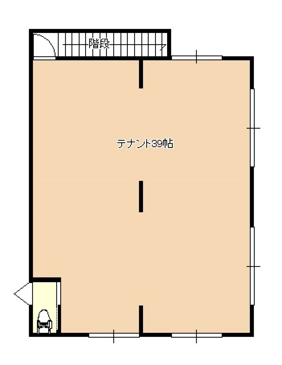 【新築】心機一転、新店舗で新事業を 2F。の間取り図