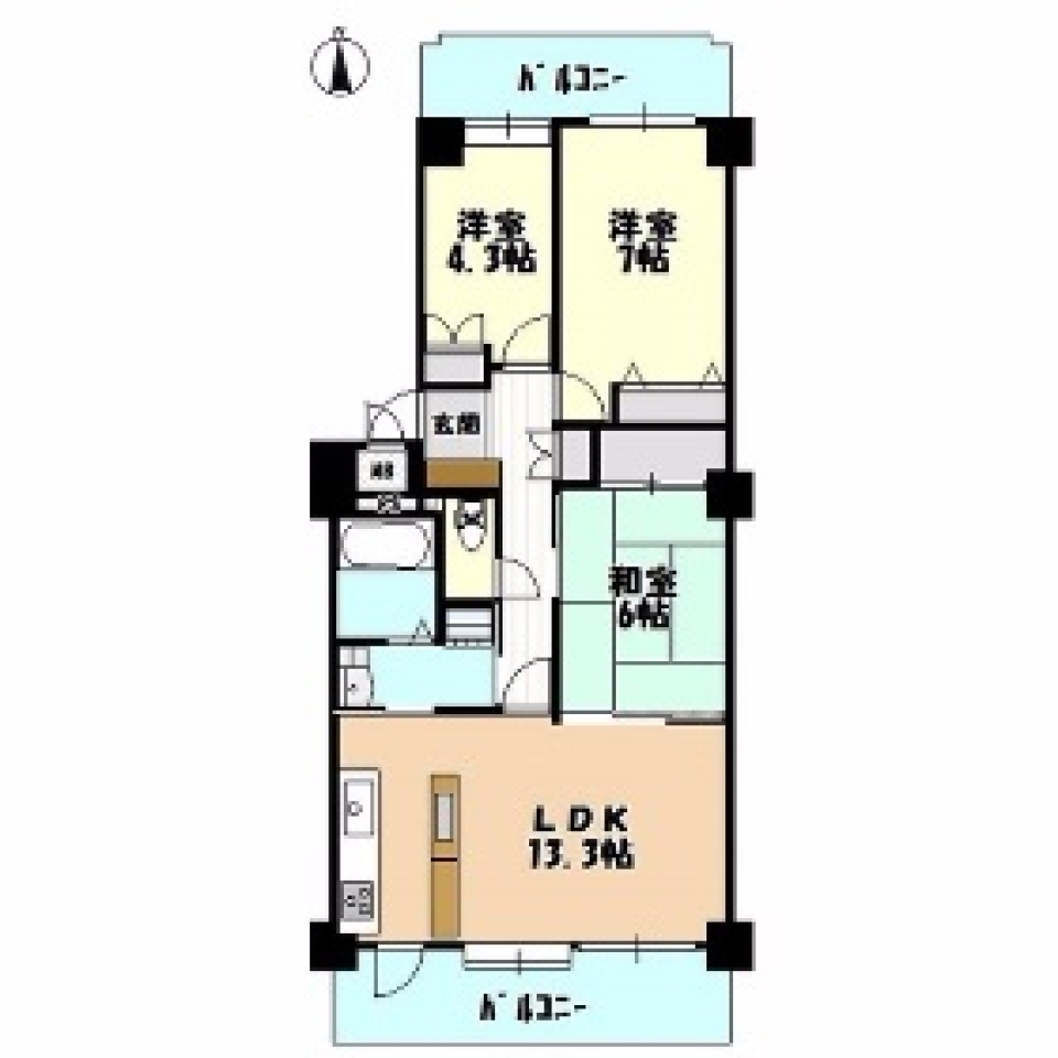 マジョリティーに心躍らす。の間取り図