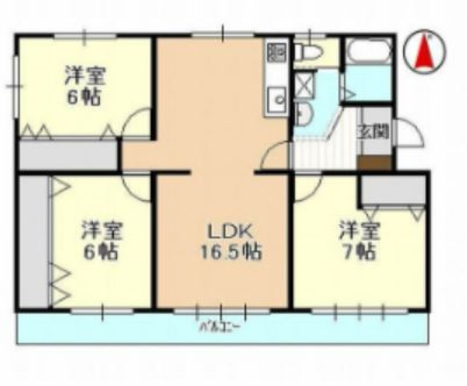 佐鳴台で充実ライフの間取り図